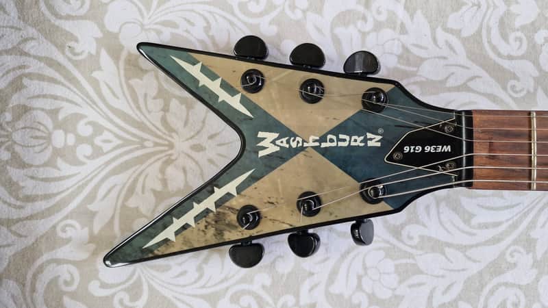 Washburn Dime Darrell Signature Limited Edition Skull Graphic