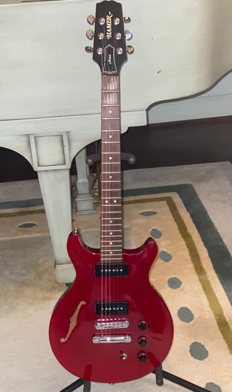 Hamer USA Artist 2001 Trans Red image 1