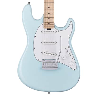 Sterling by Music Man Cutlass Sss - Daphne Blue - Daphne blue image 1