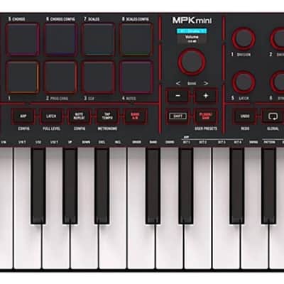 Akai MPK Mini MKIV 25-Key MIDI Controller 2026 - Present - Black image 2