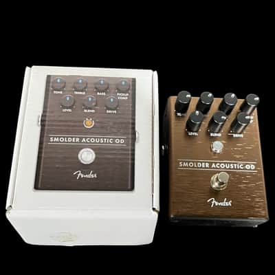 Fender SMOLDER ACOUSTIC OD オーバードライブ Amazon.com: Fender Smolder Acoustic Overdrive Pedal : Musical
