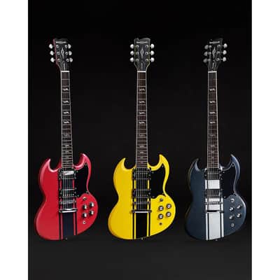 Westcreek Racer Solid Body Electric Guitar, Double Cut Electric Guitar, Rounded End Frets, Bone Nut, Rosewood Fretboard, Mahogany Body image 5