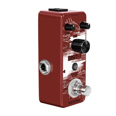 VSN LEF-301D DIST-IV DS-1 Clone Distortion Pedal 3 Mode True Bypass Mini Metal Guitar High Gain Effect--Shipped from Irvine Warehouse in California by USPS image 5