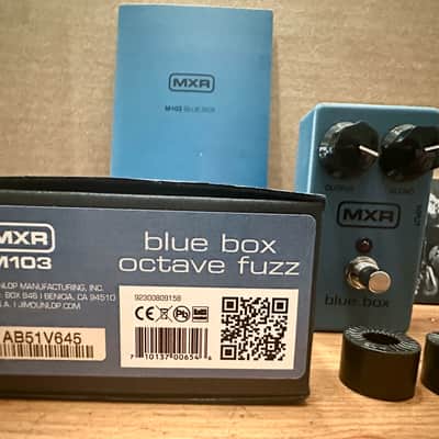 MXR M103 Blue Box Reissue 2007 - Present - Blue image 1