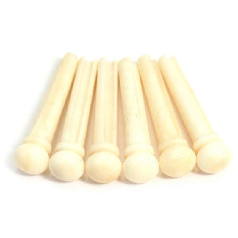 Bone Bridge Pins (Pack of 6) - Bone image 1