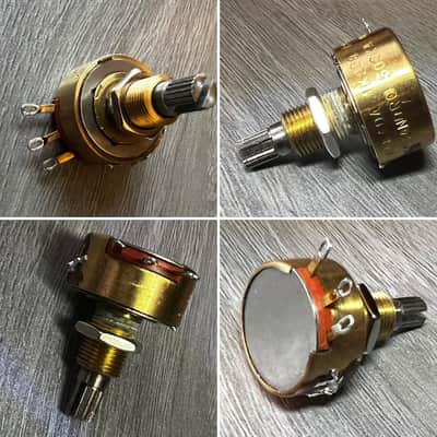 Alessandro 500K Custom Taper Audio Potentiometers - Set of 4: image 5