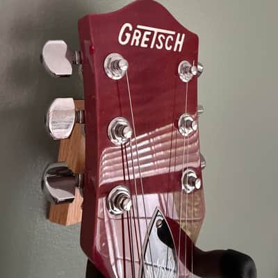 2014 Gretsch G6120SHR Brian Setzer Hot Rod Roman Red MIJ w/OHSC image 5