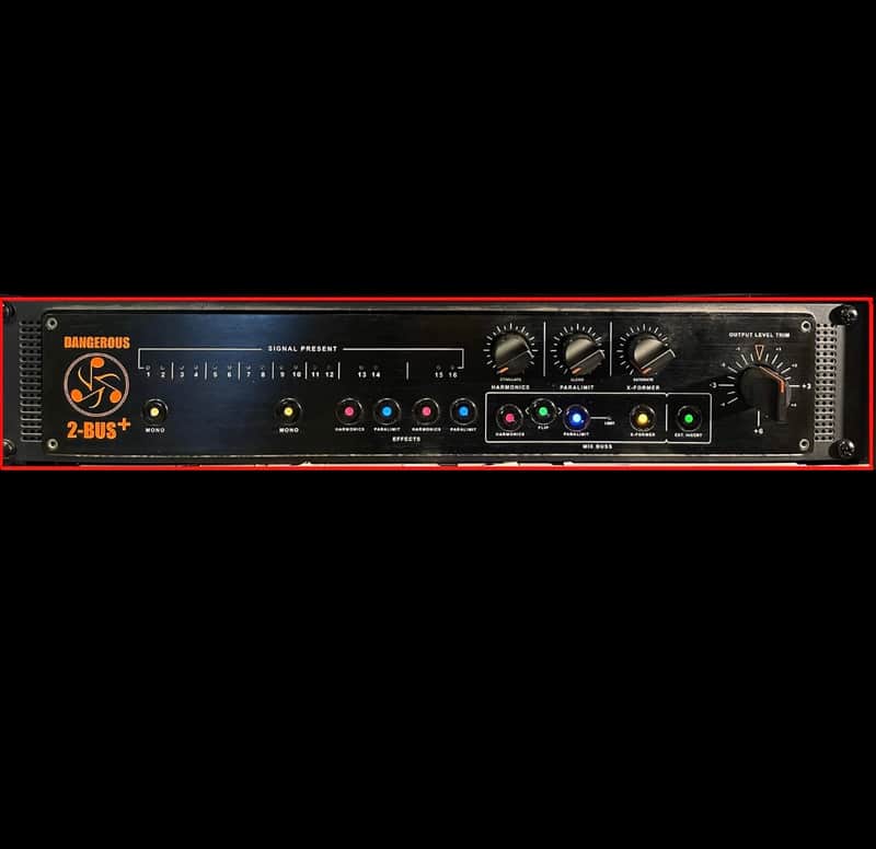 Dangerous Music 2-BUS+ 16-Channel Analog Summing Box 2015 - 2019 - Black image 1