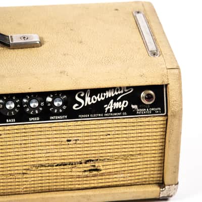 Fender Showman Head and 1x15 Cab Owned by Mike Campbell image 10