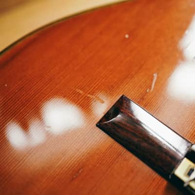 1970s Ryoji Matsuoka M40 – Handcrafted in Japan| Solid Top | Low Action | Vintage Classical Tone image 7