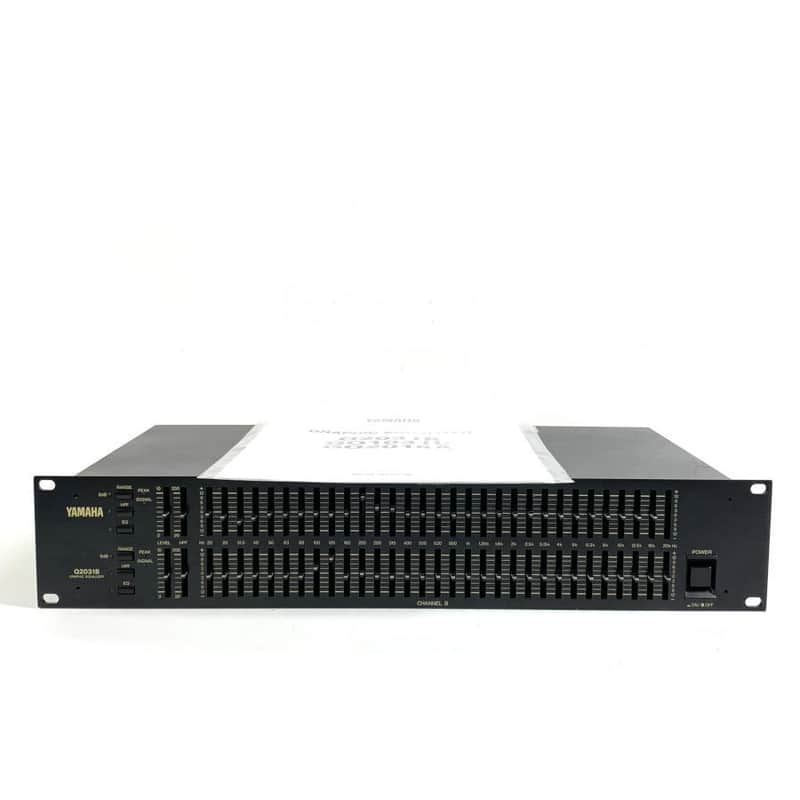 Yamaha Q2031B Dual-Channel Graphic Equalizer 2010s - Black TGHM image 1