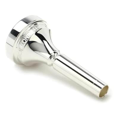 Denis Wick Classic Trombone Mouthpiece Silver Plated, 5880-12CS - V-Type Design for Balanced Tone & Smooth Response - Small Shank Fitting Trombone Accessory 24.7 x 6.5 x 6.1mm image 2