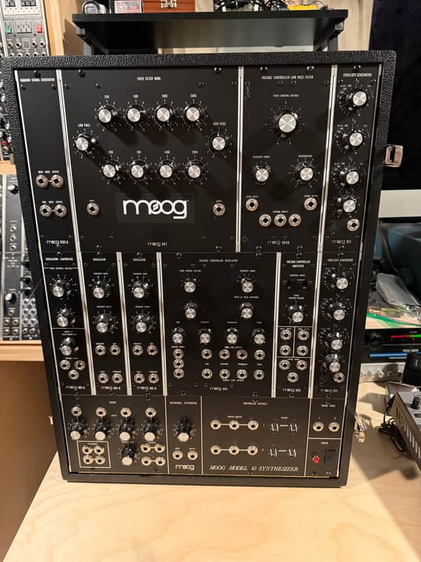 Moog Model 10 Modular Synthesizer Reissue 2019 - Present - Black image 1