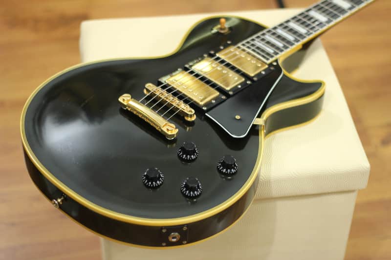 Edwards by ESP Edwards Les Paul Custom Black Beauty 3-Pickup image 1