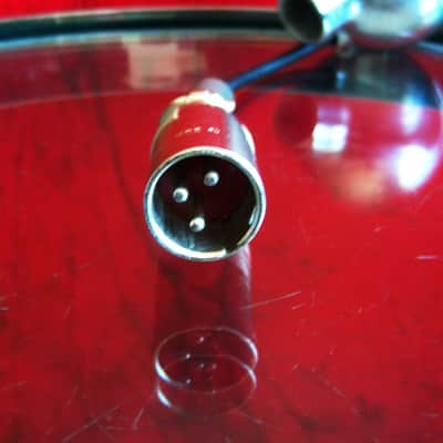 Vintage 1950's Electro Voice 920 crystal microphone polished chrome w short cable Hi Z harp mic Shure Turner Electro Voice image 10