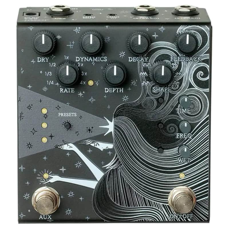 Old Blood Noise Endeavors Sunlight Stereo Dynamic Reverb Pedal - Black image 1