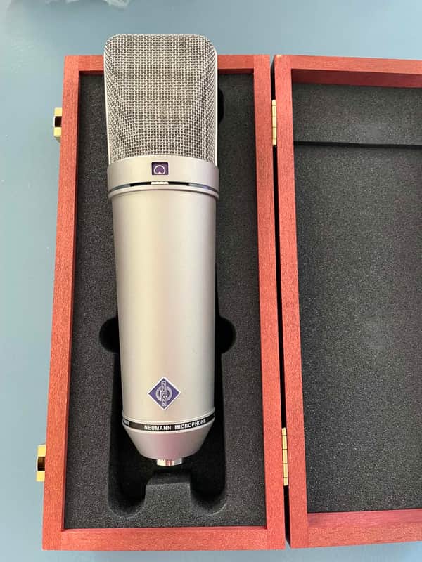 Neumann U 87 Ai Large Diaphragm Multipattern Condenser Microphone 1986 - Present - Nickel image 1