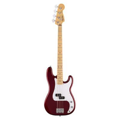 Used Fender Standard Precision Bass Guitar - Candy Cola w/Maple FB image 2