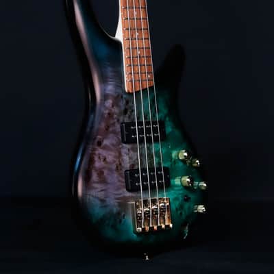 Ibanez SR400EPBDX 4-String Bass, Tropical Seafloor Burst image 4