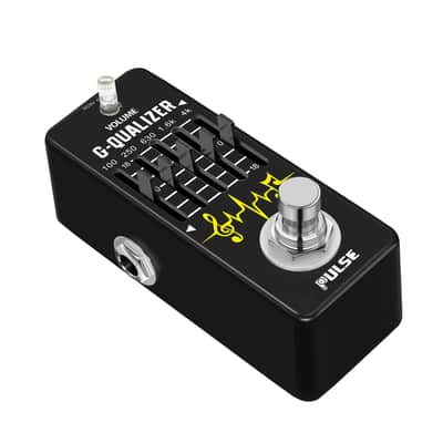Pulse Technology G-Qualizer PT-17A Mini Guitar 5-Band Graphic Equalizer EQ Pedal image 2