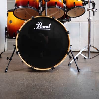 Pearl ELX Export 6pc Drum Kit Set 22/16/13/12/10/14" Burnt Toast image 1