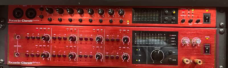 Focusrite Clarett 8Pre X Thunderbolt Audio Interface | Reverb
