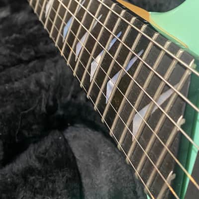 Hamer California E4TE Left Handed USA 1993 - Sea Foam Green image 4