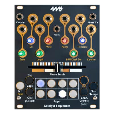Michigan Synth Works Chronovore Eurorack Sequencer Module (Black