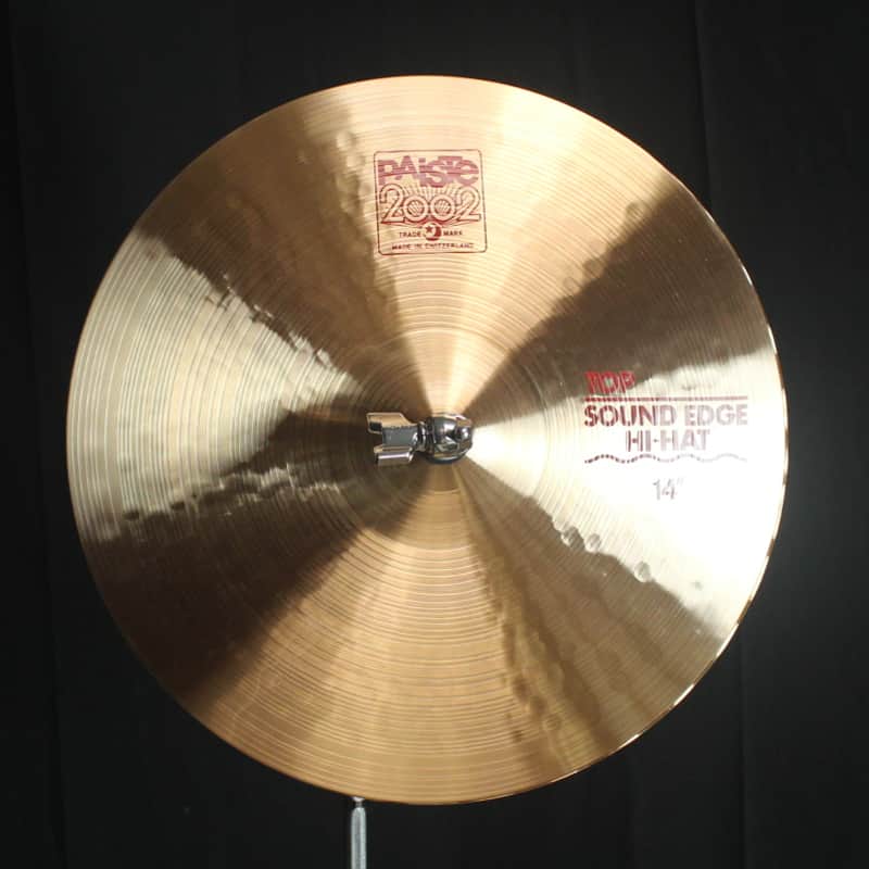 Paiste 14" 2002 Sound Edge Hi Hats - 940g/1068g (video demo) image 1