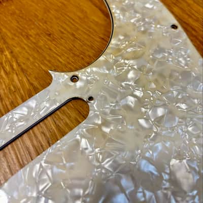 Fender Telecaster 80s Pearloid pickguard aged vintage image 4