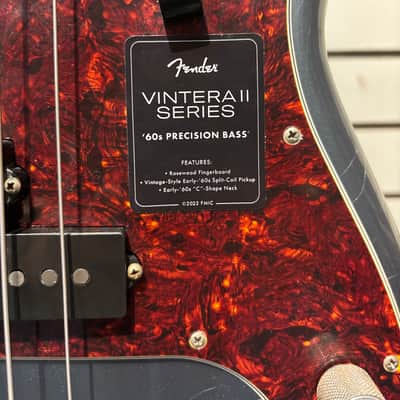 Fender Vintera II Road Worn 60's Precision Bass Guitar image 3