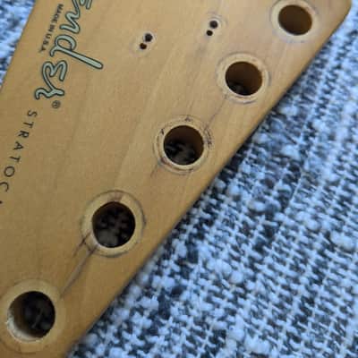 1996 Fender American Standard Maple Guitar Neck USA Relic image 24