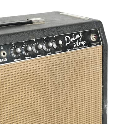 1964 Fender Deluxe Amp Owned by Deryck Whibley Of Sum 41 image 5