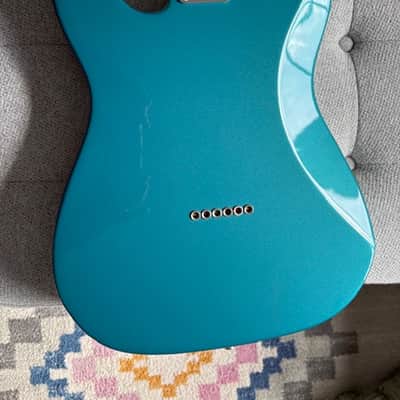 Fender American Elite Telecaster, Rare Ocean Turquoise with Ebony Fretboard, 2017 image 6
