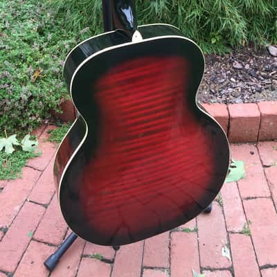Excellent Harmony Model H950 Monterey Leader 1965 Red Burst image 11