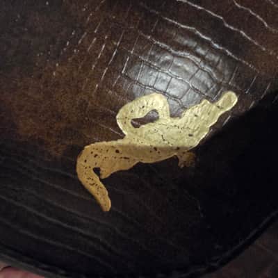 Teisco Gator Guitar Cases Alligator Chipboard Electric Guitar Case Vintage 1960s image 6