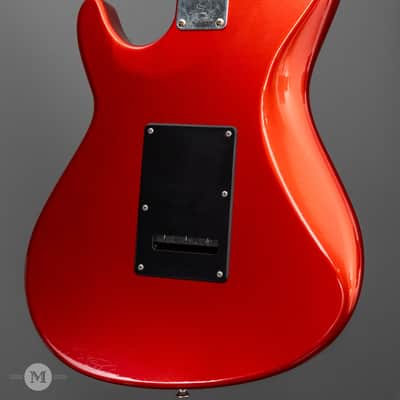 Don Grosh Electric Guitars - ElectraJet - Timeworn Finish - Candy Apple Red image 5