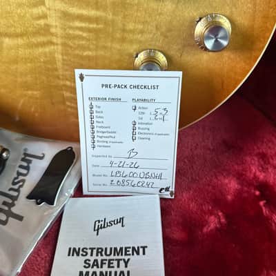 Gibson Les Paul Standard 60's - Unburst 208560242 image 11