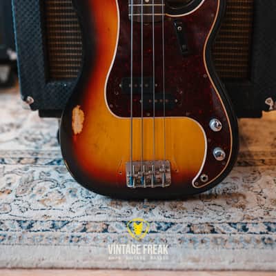Fender Precision Bass 1967 - Sunburst image 8
