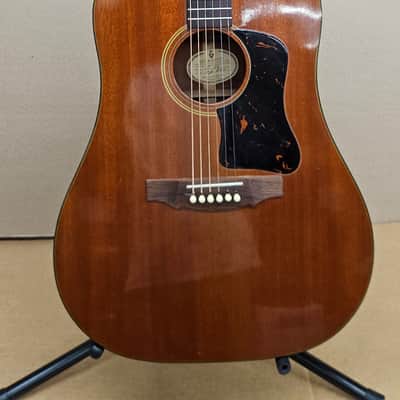 Guild D-25 1969-70 ALL MAHOGANY& Flat back SUPER RARE image 2