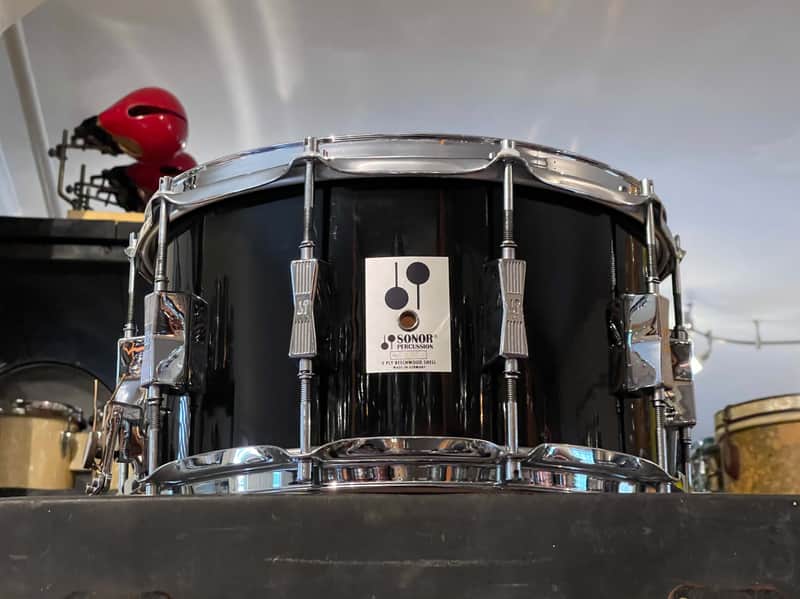 Sonor D-518 Phonic Plus 14x8" 10-Lug Beech Snare Drum 1982 - 1986 image 3