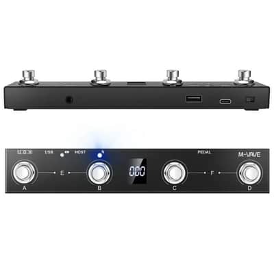 Wireless Midi Controller Keyboard 4 Buttons Foot Switch Supports MIDI Host Interface Control image 4