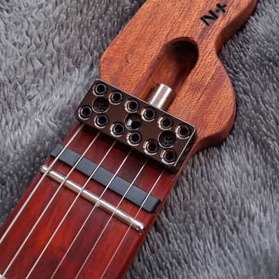 Neocas+er | Al Cobb Luthier handmade, classic-styled, vintage-inspired, headless, multiscale guitar image 11