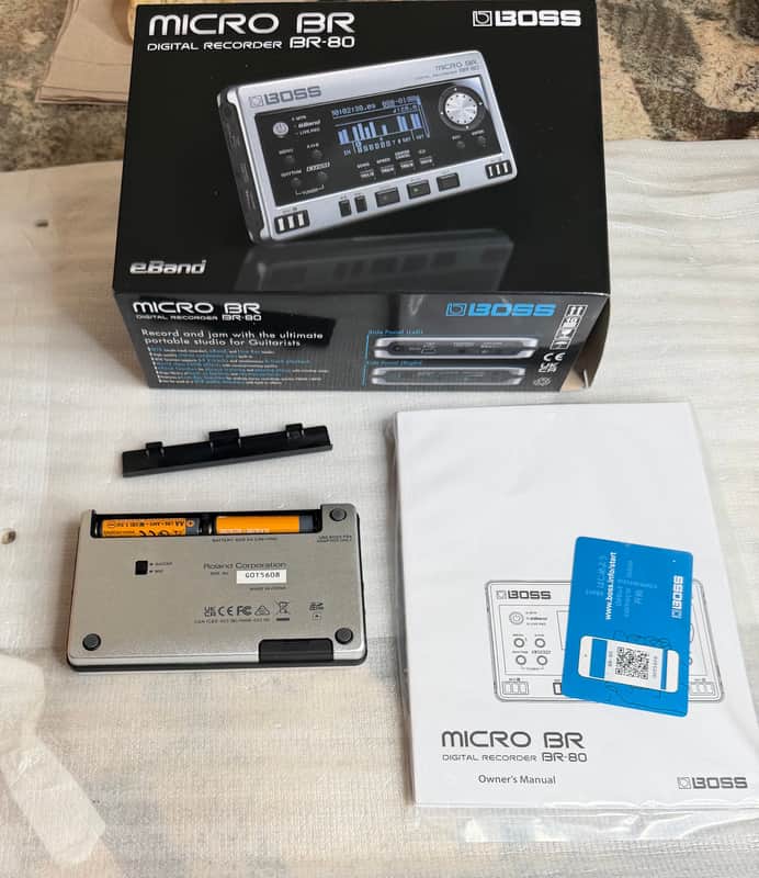 Boss MICRO BR BR-80 8-channel Digital Recorder | Reverb