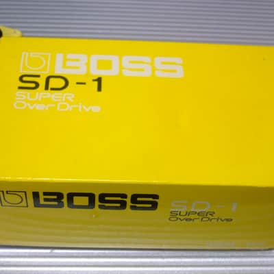 The First Year Sep 1981 Boss SD-1 Super OverDrive w/ Original Box / MIJ Made in Japan image 8
