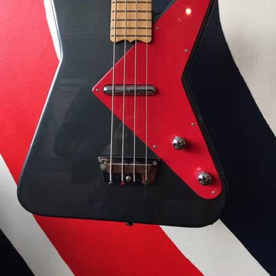 Moonshine Custom Guitars Bass 2017 Charcoal Frost image 2