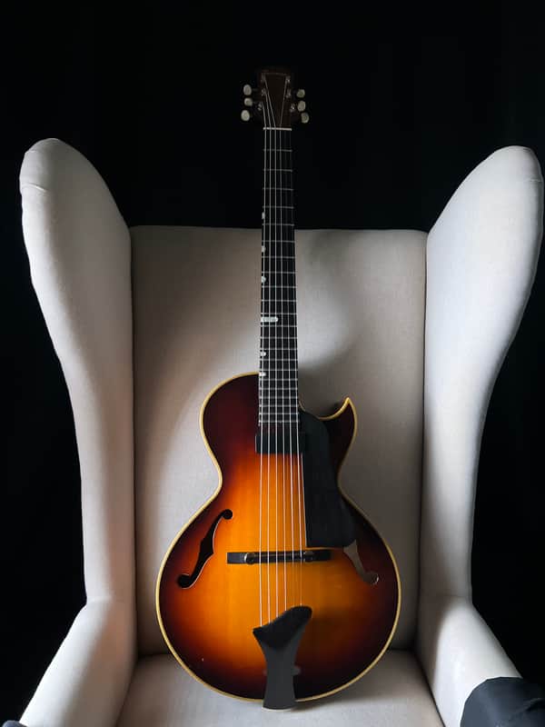 Eastman AR145F 13" Acoustic Carved Archtop Floating Pickup AR-145F image 1