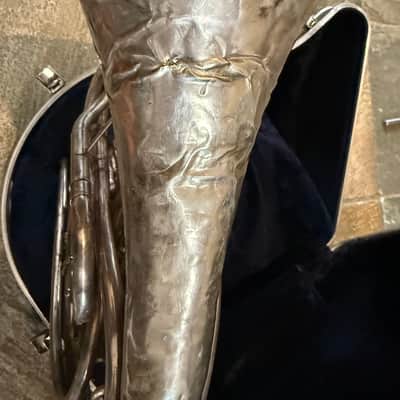 C. G. Conn Silver 6D Double French horn. Made in USA image 15