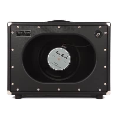 Two Rock 1x12 Oval Open Cabinet Carbon Fiber Tolex w/TR12-65B image 3