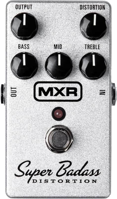 MXR Super Badass Distortion M75 Effects Pedal (True Bypass) image 1